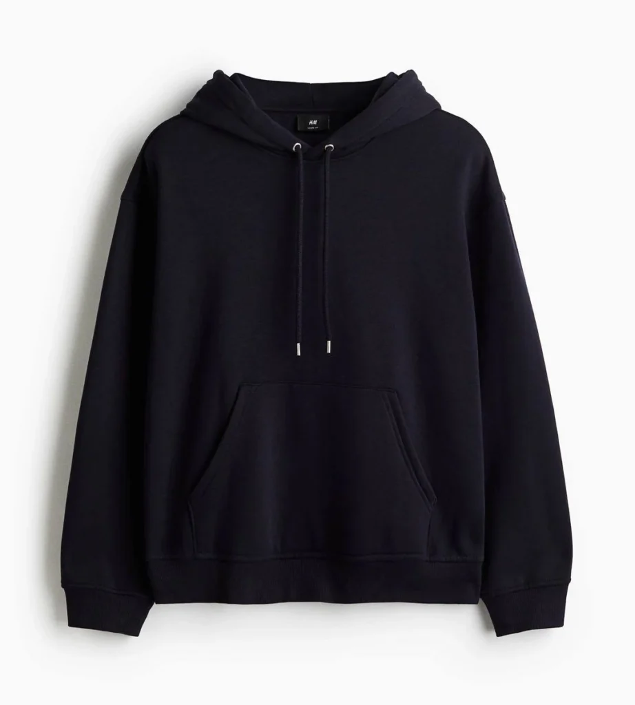 h&m loose fit hoodie